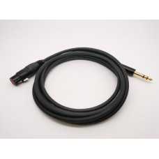 E7-XLR-F-JB-0100-0 Кабель микрофонный XLR-F-JB, 1м, ZZcable