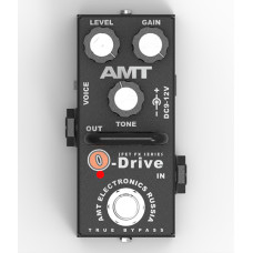 OD-2 O-Drive mini Гитарная педаль перегруза, AMT Electronics