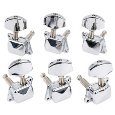 MX1351CR-3MX1352CR-3 Колки для гитары 3+3, хром, Musiclily
