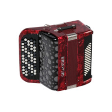 GH5060-RED Кнопочный аккордеон 62/60, красный, Gelander GH5060-RED Кнопочный аккордеон 62/60, красный, Gelander