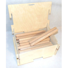 SCL20-BOX20 Клавесы, 20х200мм, бук, набор 20 пар, в деревянном ящике, Sinkopa SCL20-BOX20 Клавесы, 20х200мм, бук, набор 20 пар, в деревянном ящике, Sinkopa