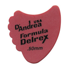 RD390.50TH Медиаторы 72шт, гребенка, матовая поверхность. D`Andrea