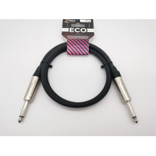 E20-J-J-0100-0 Акустический кабель 6.3мм, 1м, ZZcable