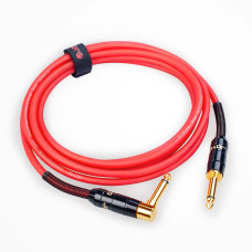 CM-22-RD Кабель инструментальный, прямой/угловой, красный, 6м, Joyo CM-22-RD Кабель инструментальный, прямой/угловой, красный, 6м, Joyo
