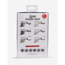 LTA-16A-CR Колки для гитары, 6л, хром, Luxars