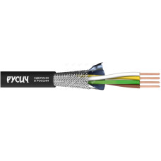 КЦЭ-4035нг(А)-HF Кабель цифровой квадропольный DMX-512, AES/EBU, 100м, РУСИЧ