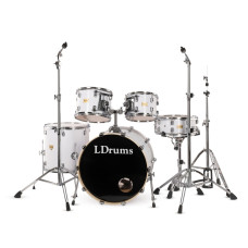 5001011 Барабанная установка, белая, LDrums