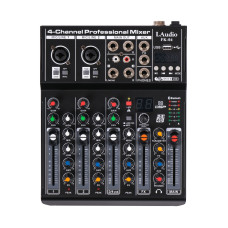 FK-04 Микшерный пульт, 4 канала, LAudio