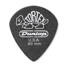 482P.60 Tortex Pitch Black Jazz III Медиаторы 12шт, толщина 0,60мм, Dunlop