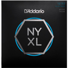 NYXL1252W NYXL Комплект струн для электрогитары, Light, опл.3-ей струны, 12-52, D'Addario 