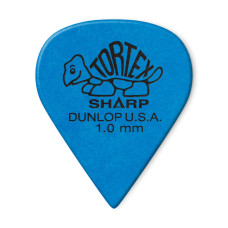 412R1.0 Tortex Sharp Медиаторы 72шт, толщина 1,0мм, Dunlop