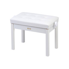 LB-21WHM Банкетка, белая, искусственная кожа, Rin