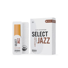 ORRS10ASX2S Organic Select Jazz Unfiled Трости для саксофона альт, размер 2S, 10шт, D'Addario