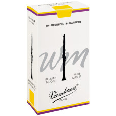 CR1625 WHITE MASTER Трости для кларнета немецкой системы Bb №2,5, Vandoren