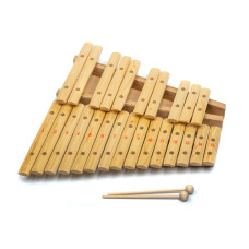 MS-K1-KS-11 Ксилофон хроматический, 25 пластин, Ля мажор, Мастерская Сереброва MS-K1-KS-11 Ксилофон хроматический, 25 пластин, Ля мажор, Мастерская Сереброва