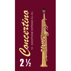 FR22SO04 Concertino Трости для саксофона сопрано No 2,5 (10шт), FedotovReeds