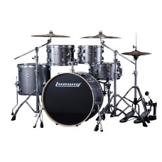 LEE52204 Element Барабанная установка, серебристая, 2 коробки, Ludwig