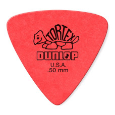 431P.50 Tortex Triangle Медиаторы 6шт, толщина 0,50мм, треугольные, Dunlop