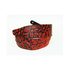 FL8009LT Leather Tigina Ремень для гитары, кожаный, лава, Fidel FL8009LT Leather Tigina Ремень для гитары, кожаный, лава, Fidel