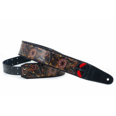 8436612540634 Mojo Crunch Ремень для гитары, текстиль/синтетика, черный, RightOn Straps