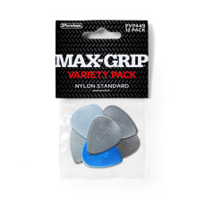 PVP449 Max-Grip Nylon Standard Набор медиаторов, 6 толщин, 12 шт, Dunlop