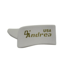 R373-LG-WHT Медиатор на большой палец (коготь), 12 штук D'Andrea