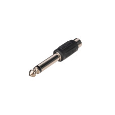 CC303 Переходник (разъем переходной) 1/4" (6,35мм), моно, штекер - RCA, гнездо, Soundking