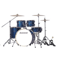 LC197-4 Accent Pro Барабанная установка, синяя, 2 коробки, Ludwig LC197-4 Accent Pro Барабанная установка, синяя, 2 коробки, Ludwig