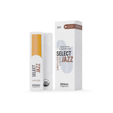 ORRS05BSX3M Organic Select Jazz Unfiled Трости для саксофона баритон, размер 3M, 5шт, D'Addario ORRS05BSX3M Organic Select Jazz Unfiled Трости для саксофона баритон, размер 3M, 5шт, D'Addario
