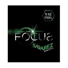 F50XL Focus Комплект струн для электрогитары, никелированные, 9-42, Savarez F50XL Focus Комплект струн для электрогитары, никелированные, 9-42, Savarez