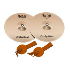 EDOR14 Orchestral Тарелки оркестровые 14'', пара, ED Cymbals