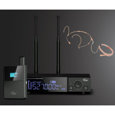 OWS-U1200D01+ Беспроводная система с головным микрофоном и кейсом, Октава OWS-U1200D01+ Беспроводная система с головным микрофоном и кейсом, Октава