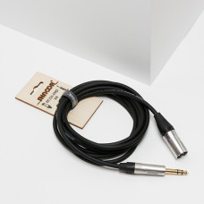MC226-XMJS-1,5m Кабель микрофонный, XLRM-6.35мм стерео, 1.5м, SHNOOR MC226-XMJS-1,5m Кабель микрофонный, XLRM-6.35мм стерео, 1.5м, SHNOOR