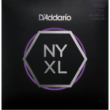NYXL1150BT NYXL Комплект струн для электрогитары, сбаланс. натяж., никелированные, 11-50, D'Addario
