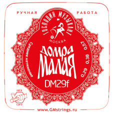 DM29F Profi Комплект струн для Домры Малой (Сталь+ФБ), Господин Музыкант DM29F Profi Комплект струн для Домры Малой (Сталь+ФБ), Господин Музыкант