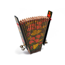 MS-K1-TR-06 Трещотка пластинчатая большая, с бубенцами, 1 категория, Мастерская Сереброва MS-K1-TR-06 Трещотка пластинчатая большая, с бубенцами, 1 категория, Мастерская Сереброва