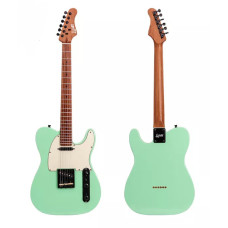 S-G17-PRO-SG Электрогитара, зеленая, Luxars