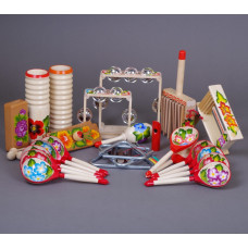 MS-K2-KT-04 Комплект инструментов "Весёлый туесок", Мастерская Сереброва