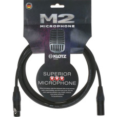 M2FM1-0300 M2 Кабель микрофонный XLR, 3м, Klotz M2FM1-0300 M2 Кабель микрофонный XLR, 3м, Klotz