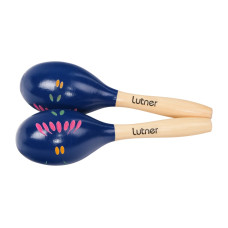 M0 Деревянные маракасы на ручке диаметр 6.1cм, длина 21см. Fleet