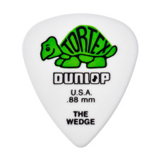 424P.88 Tortex Wedge Медиаторы 12шт, толщина 0,88мм, Dunlop 424P.88 Tortex Wedge Медиаторы 12шт, толщина 0,88мм, Dunlop