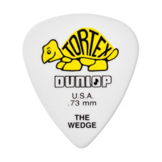 424R.73 Tortex Wedge Медиаторы 72шт, толщина 0.73мм, Dunlop