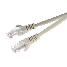 00-00027476 Патч-корд RJ-45 (m)-RJ-45 (m) 10.0м кат.5е ПВХ 26AWG, серый, в пакете, GoPower