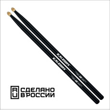 7KLHBBK5B Black 5B Барабанные палочки, граб, флуоресцентные, Kaledin Drumsticks 7KLHBBK5B Black 5B Барабанные палочки, граб, флуоресцентные, Kaledin Drumsticks