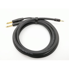 E52-3,5-2J-0900-0 Кабель аудио 3.5-2х6.3мм, 9м, ZZcable