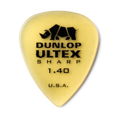 433P1.40 Ultex Sharp Медиаторы 6шт, толщина 1,40мм, Dunlop