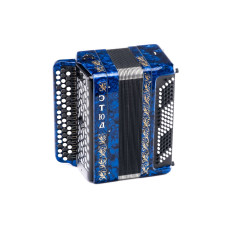 BN-40-BL Баян ученический двухголосный Этюд-205М2, 55х100-II, синий, Тульская гармонь BN-40-BL Баян ученический двухголосный Этюд-205М2, 55х100-II, синий, Тульская гармонь