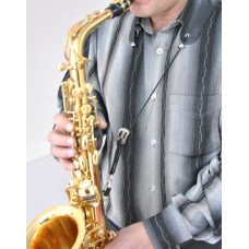 SS-1 Ремень для саксофона альт, тенор, кожаный, регулируемый, Мозеръ SS-1 Ремень для саксофона альт, тенор, кожаный, регулируемый, Мозеръ