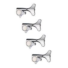 MHB-02-CR-4-in-line Колки для бас-гитары 4л, хром, Metallor