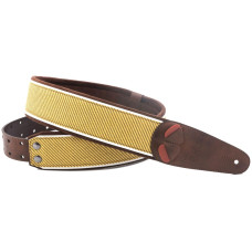 8401070310358 Mojo Tweed Brown Ремень для гитары, RightOn Straps